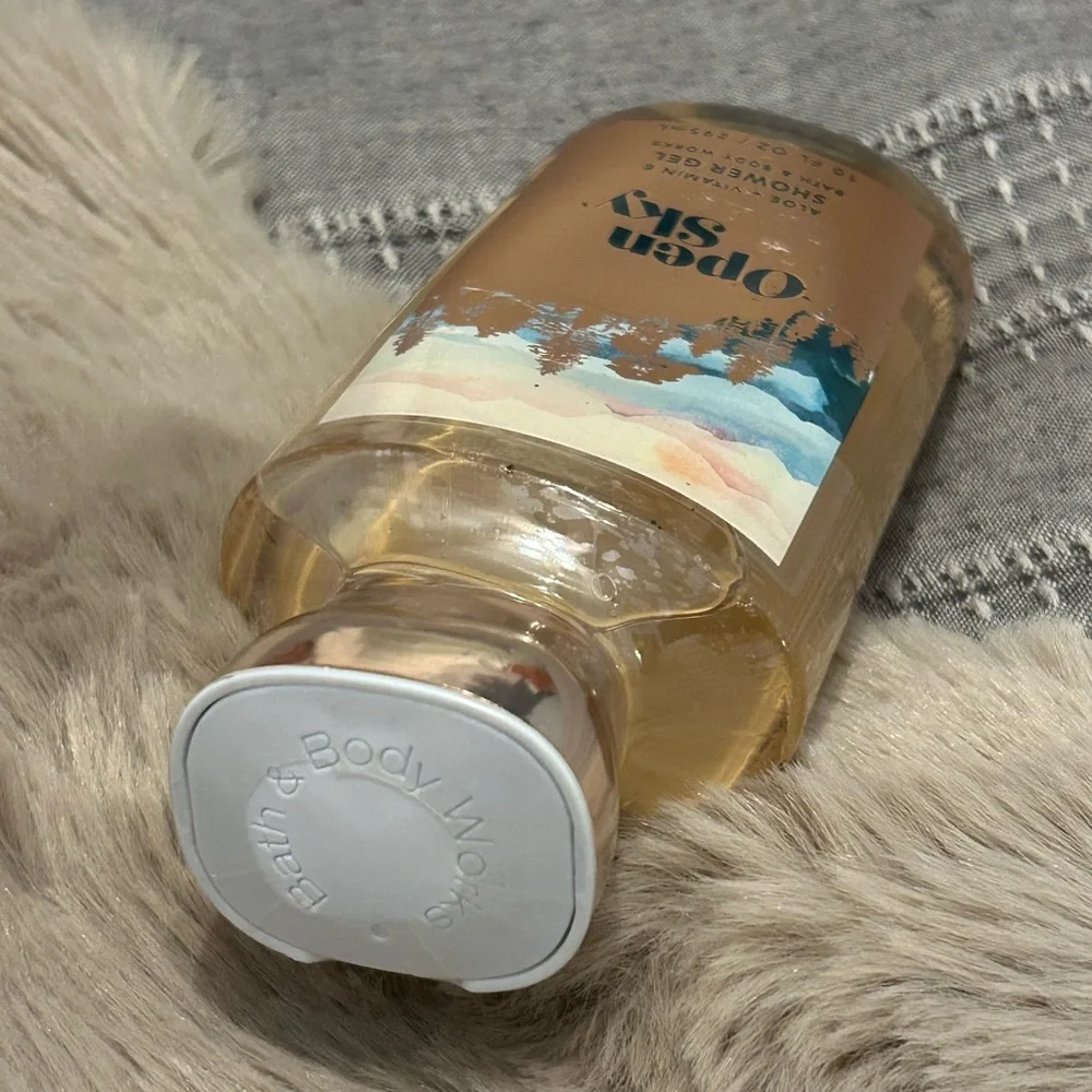 Bath & Body Works Open Sky Full Size Body Wash Shower Gel 10 fl oz NEW